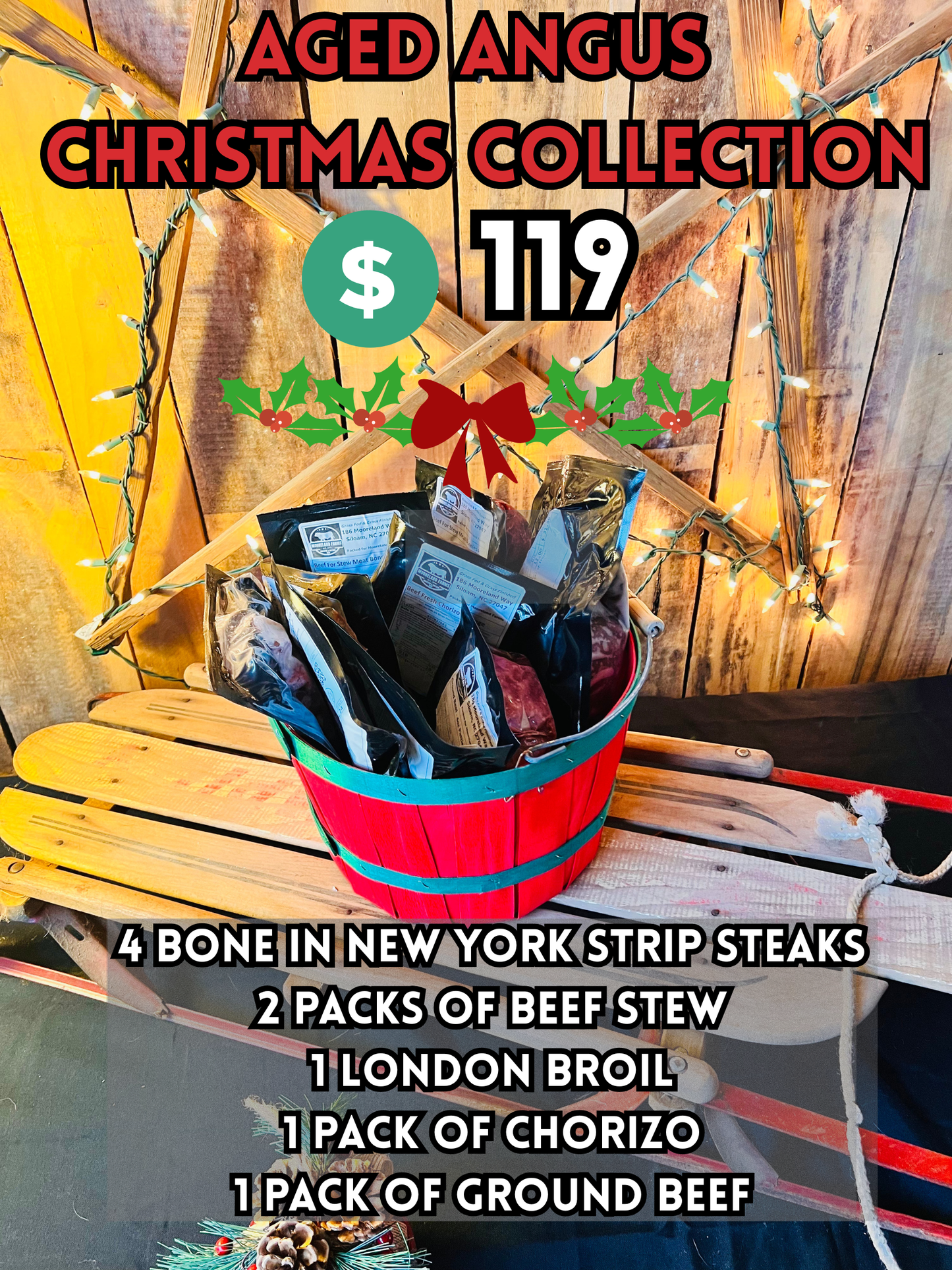 Aged Angus Christmas Collection