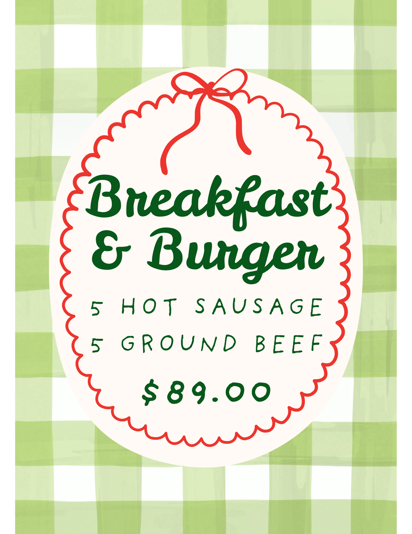 Breakfast & Burger Bundle