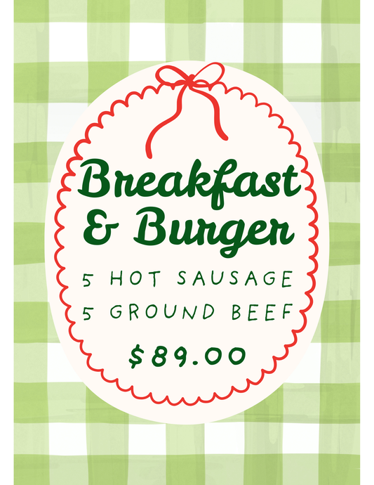 Breakfast & Burger Bundle